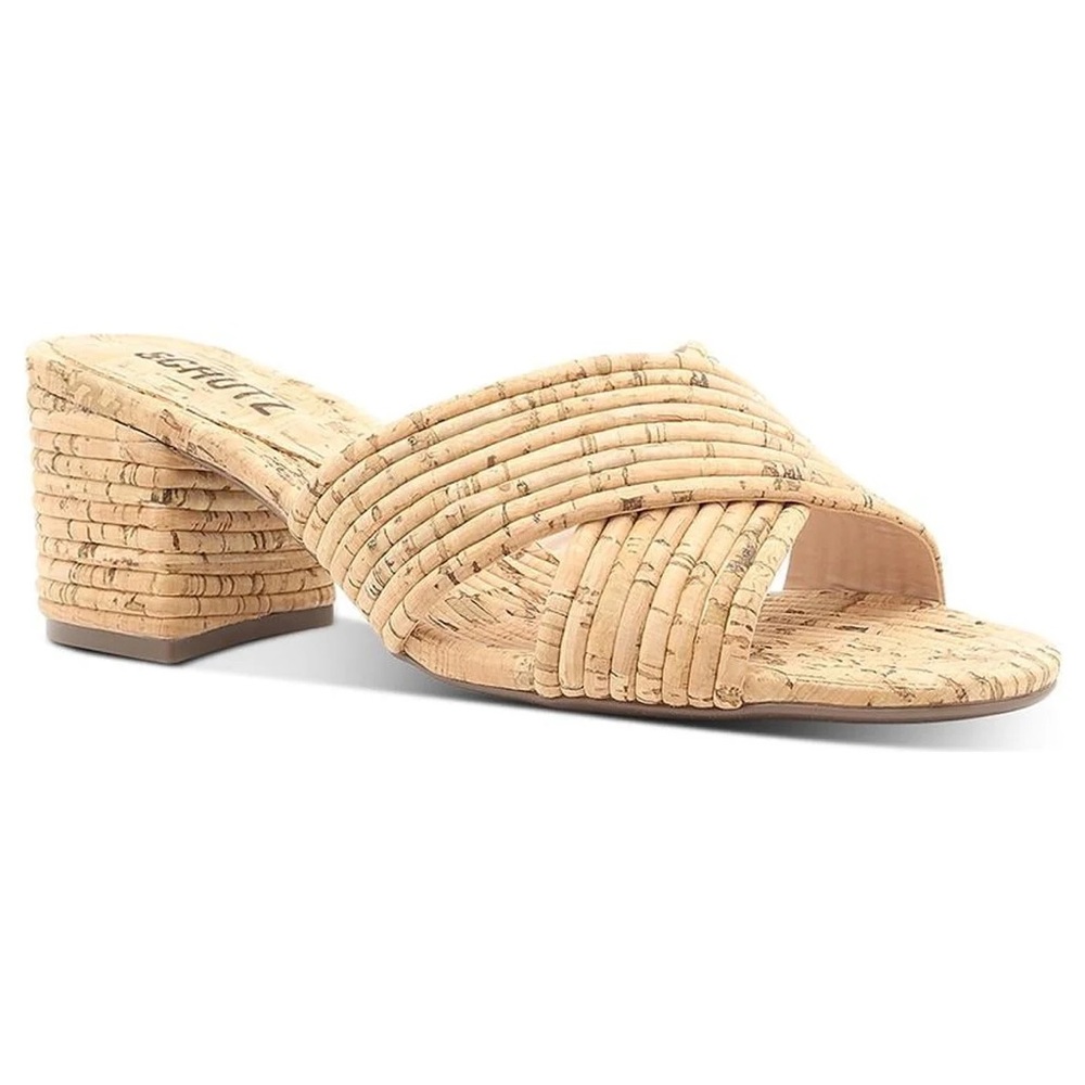 SCHUTZ Tan Mules & Clogs